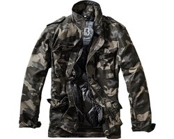 Heren - Mannen - Dikke & Stevige Kwaliteit - Menswear - Populair - Urban - Modern - Outdoor - Streetwear - Casual - Robuust - Jacket - Jas - Winterjas dark camo