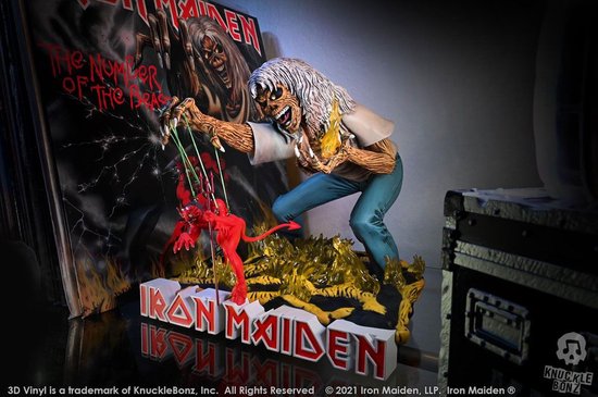 Iron Maiden 3D Vinyl Statue The Number of the Beast 20 x 21 x 24 cm -  Limited Edition