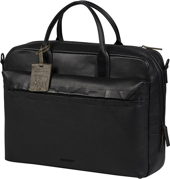 Burkely On The Move Unisex Moving Maddox Laptoptas 15 6 Zwart