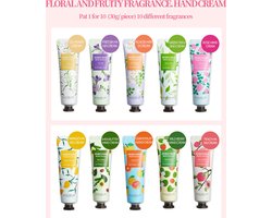 10 Handcreme - Handcreme set - Hand creme - Tegen droge handen