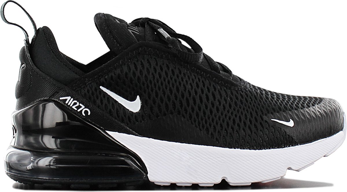 Nike Air Max 270 AO2372-001 Kinder Sneakers Sportschoenen Vrijetijds schoenen EU Zwart