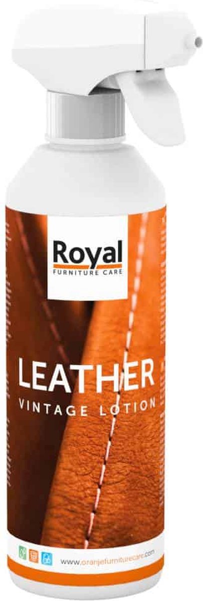 Leather Vintage Lotion - 500ml - Oranje Furniture Care