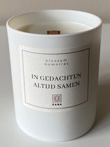 Bougie commémorative - Bougie parfumée - Wit - 30 heures de combustion -  TOUJOURS... | bol.com