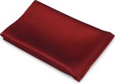 Zijde Pochet Rood - Suitable - Pochette – Heren - Unisex - 25x25 cm - Zijde | Geschenkverpakking
