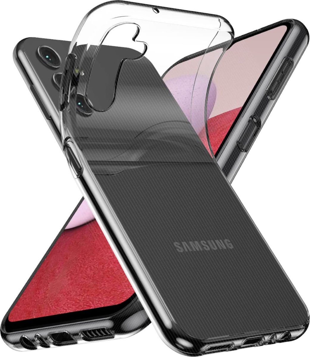 Hoesje Dun TPU Back Cover Transparant Geschikt voor Samsung Galaxy A14