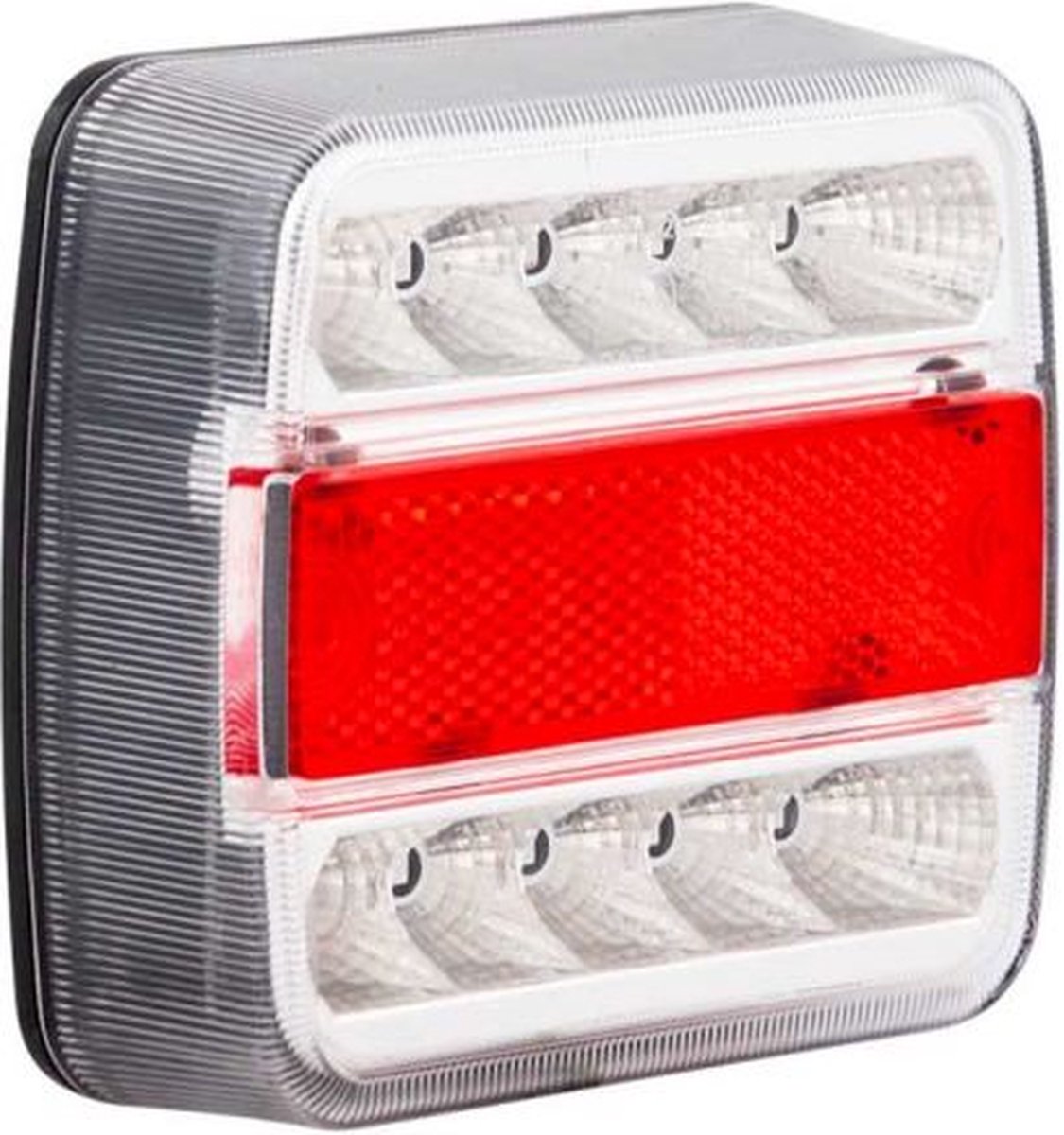 Trailergear TRAILERGEAR Achterlicht 10x10cm. LED WIT L=R