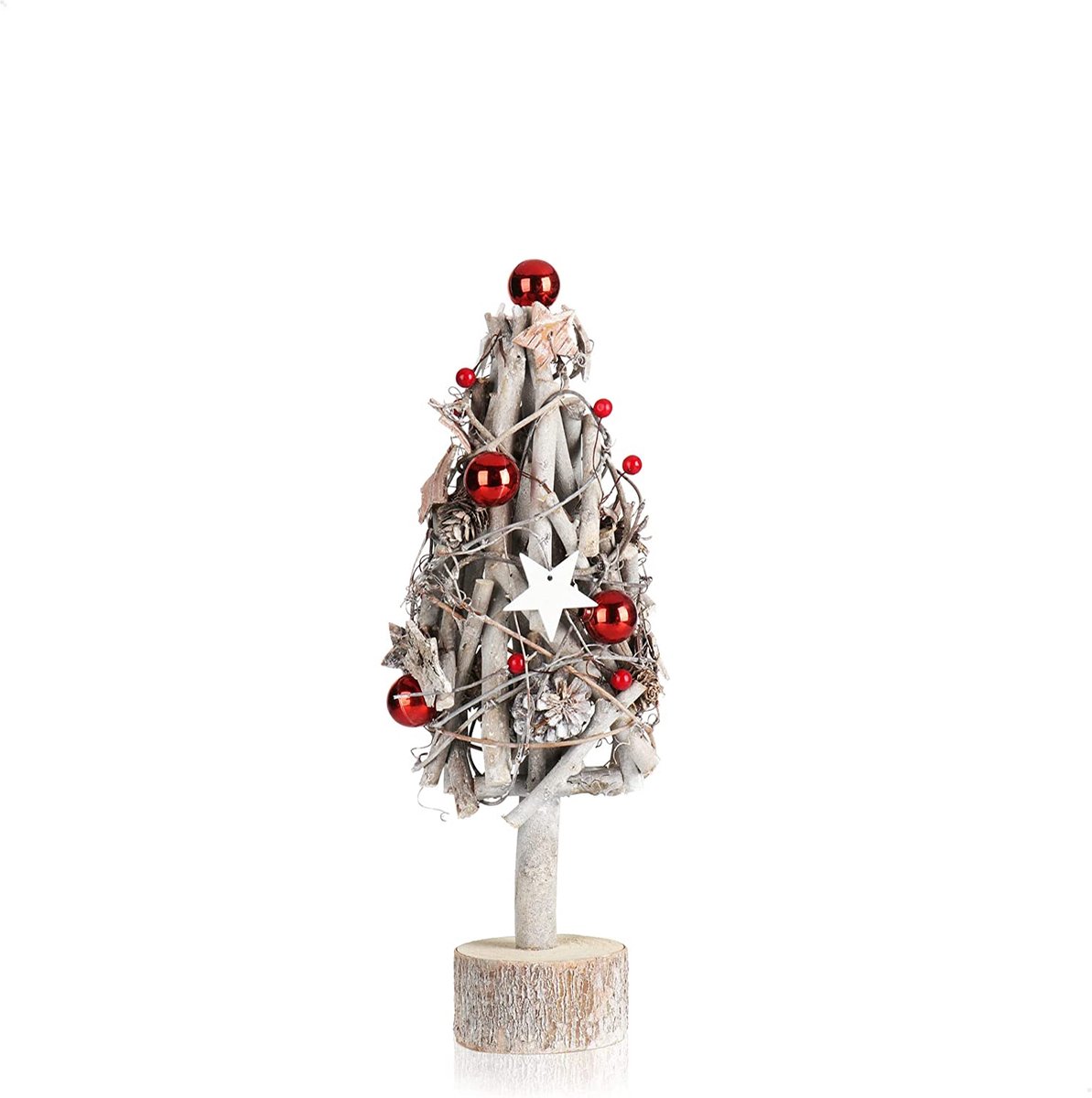 decoratieve kerstboom, kleine decoratieve boom, geweldige tafeldecoraties, ideaal voor de adventstijd, complementeert kransen en guirlandes (Boom XL)