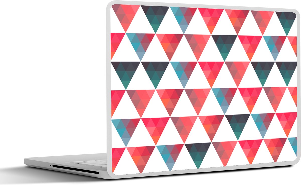 Laptop sticker - 14 inch - Driehoek - Mozaïek - Design - SleevesAndCases