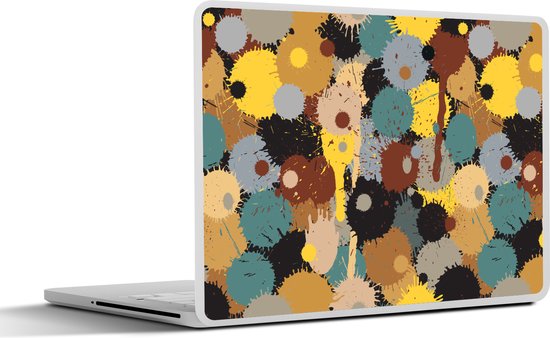 Autocollant pour ordinateur portable - 17,3 pouces - Paintball - Camouflage - Motifs - Peinture - 40x30cm - Autocollants pour ordinateur portable - Skin pour ordinateur portable - Couverture