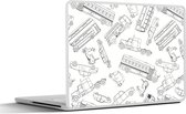 Laptop sticker - 15.6 inch - Patronen - Auto - Vrachtwagen - 36x27,5cm - Laptopstickers - Laptop skin - Cover