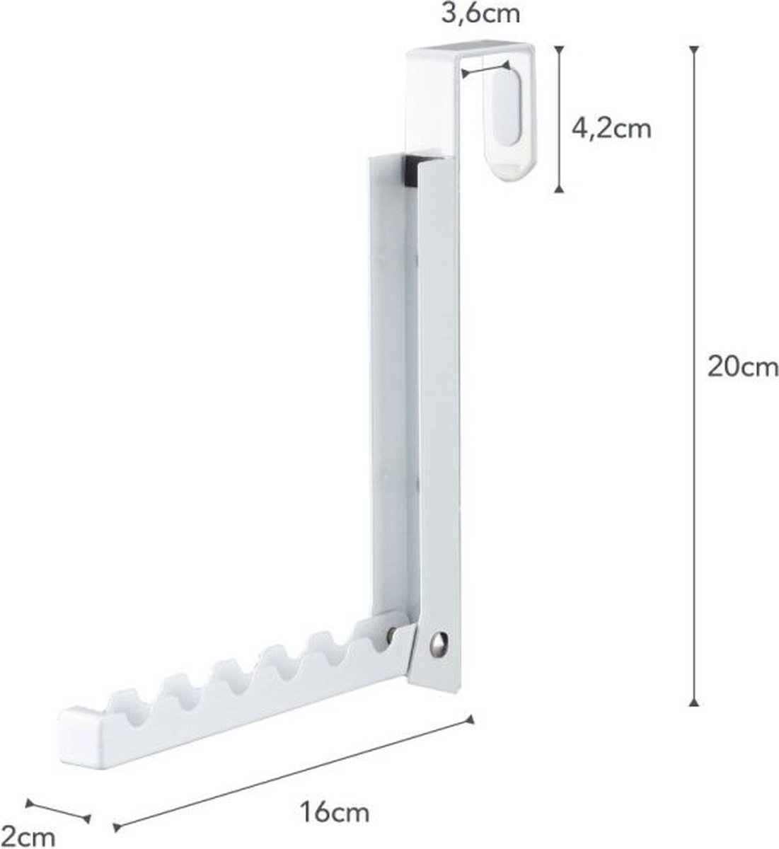 Yamazaki Door hanger rack storage Smart white