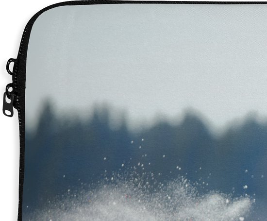 Housse ordinateur 13 pouces - Cheval - Neige - Hiver - Housse ordinateur