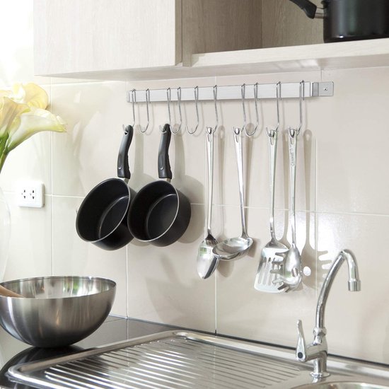 Potten En Pannen Organizer Rack, Multilayer Thicken Strong Bearing