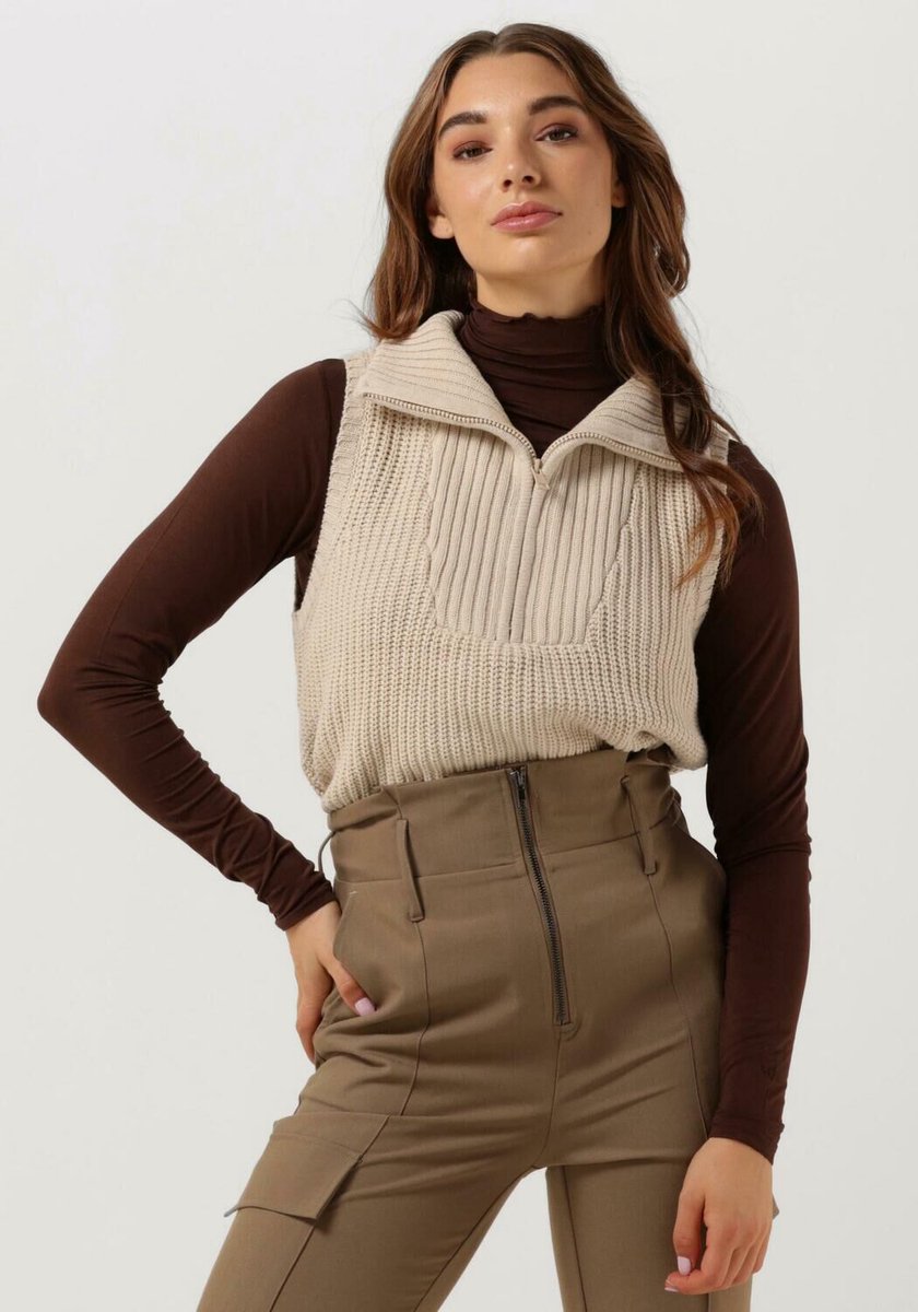 CC Tweed Vest Pink Cotton Wool 219841