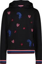 4PRESIDENT Sweater meisjes - Black - Maat 98 - Meisjes trui
