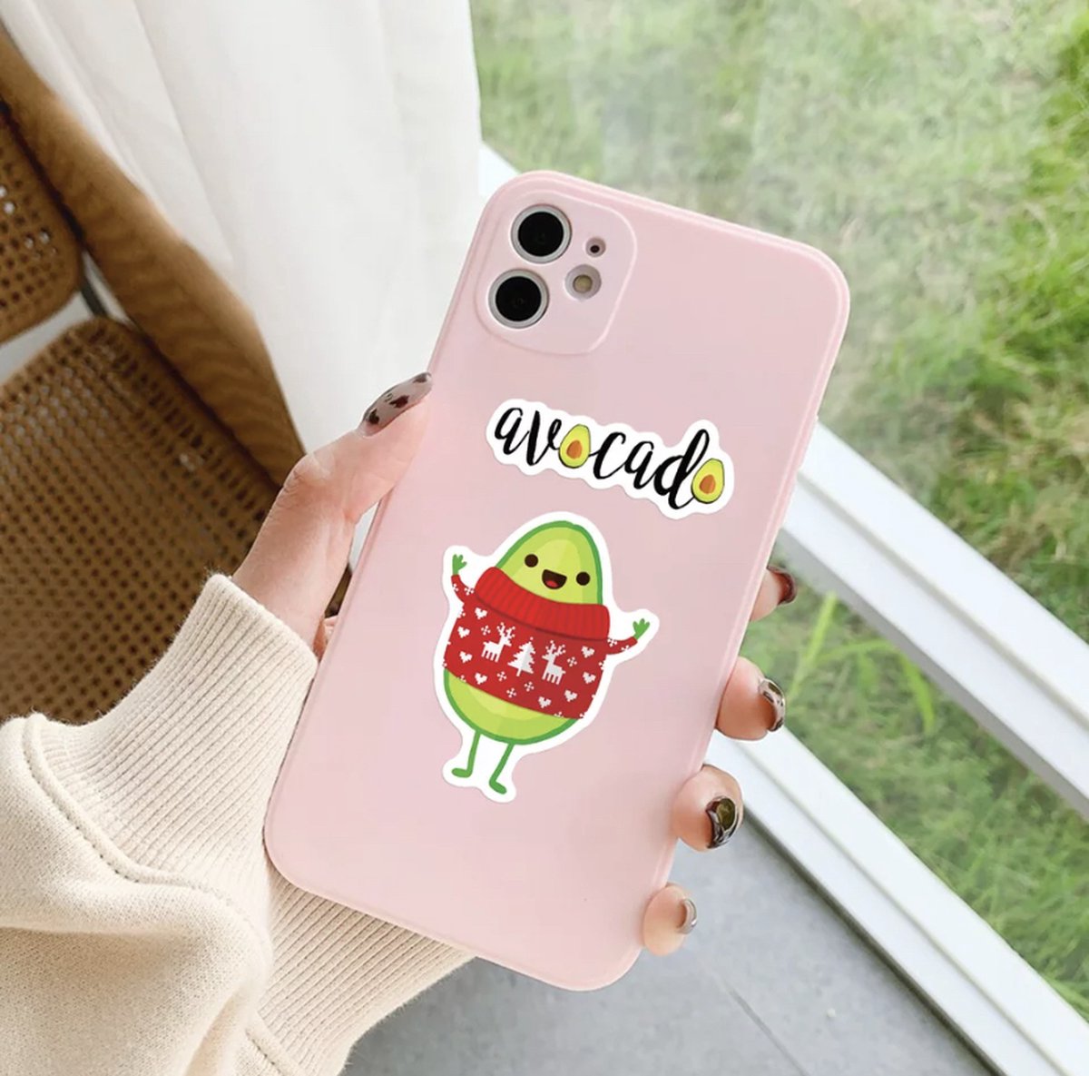 Avocado Stickers 50 Stuks | Grappige Stickers | Thema Avocado | Laptop Stickers | Decoratie | Stickers Kinderen | Stickers Volwassenen | Stickervellen | Quote Plakstickers | Stickers Bullet Journal | Planner Stickers — afbeelding 3
