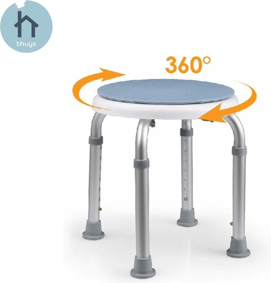 Thuys Antislip Douchekruk Douchestoel Douchekrukje 150 KG