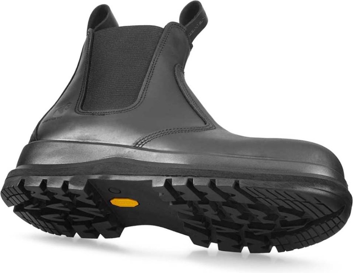 Carhartt Carter - Chelsea Boot - Volnerf Leer - Zwart - S3 Werkschoenen - maat 45