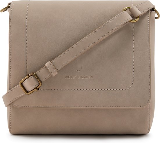 Violet Hamden My Daily Dames Crossbody tas Kunstleer - Beige