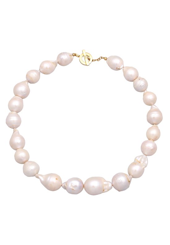 Ciondolo Elli Premium – Argento 925 Placcato Oro – Con Perla D'acqua Dolce – Regalo In Cofanetto