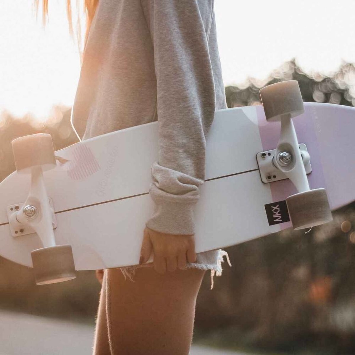 NKX Maverick 29 Surfskate Barbara Roze