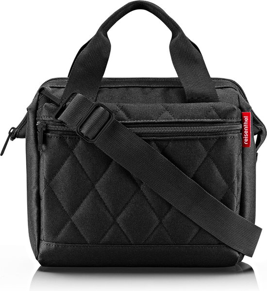 Reisenthel Allrounder Cross Shoulder Bag - 4L - Rhombus Noir Zwart