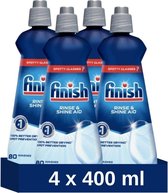 Finish Liquide de rinçage - 400 ml - 4 pièces - Pack économique