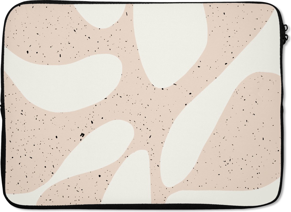 Laptophoes - Plant - Abstract - Pastel - Laptop sleeve - Laptop case - 14 Inch