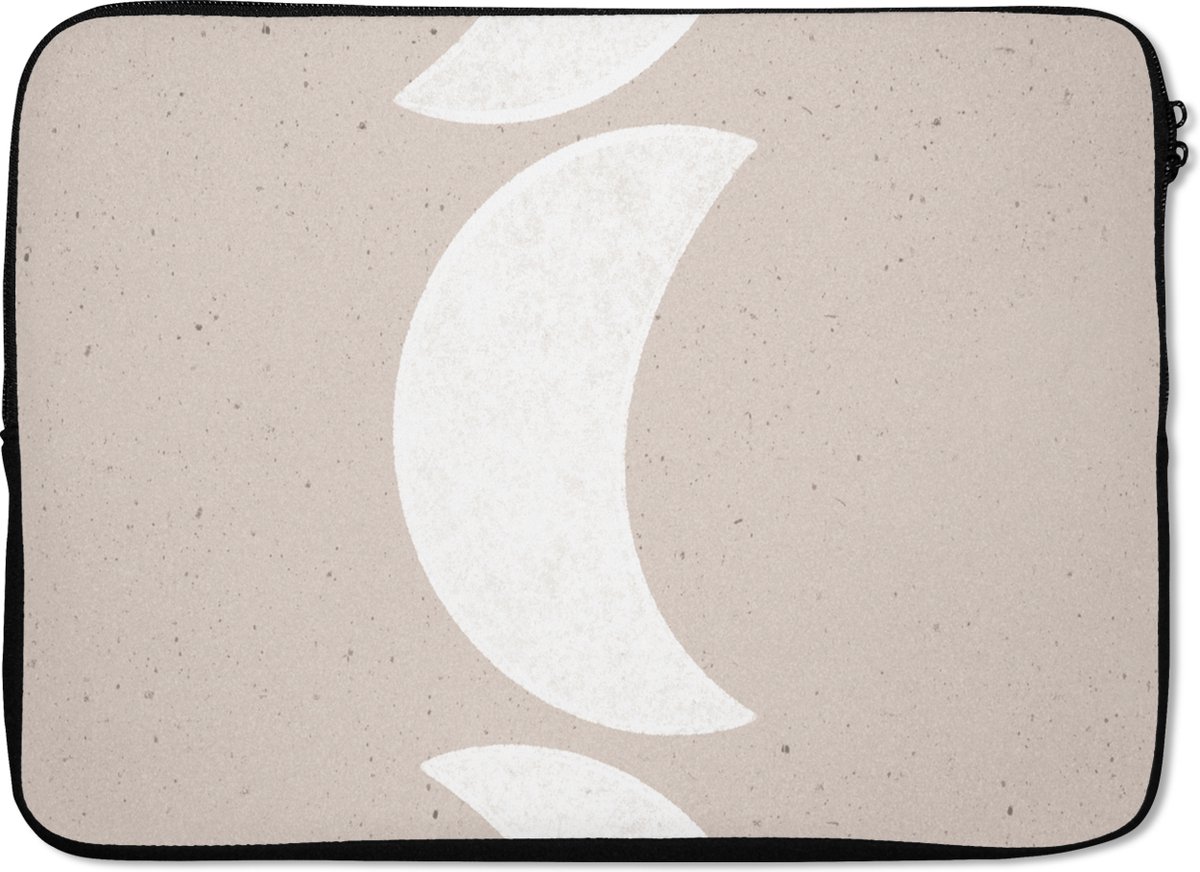 Laptophoes - Maan - Pastel - Moonlover - Quotes - Laptop - Laptop case - 14 Inch