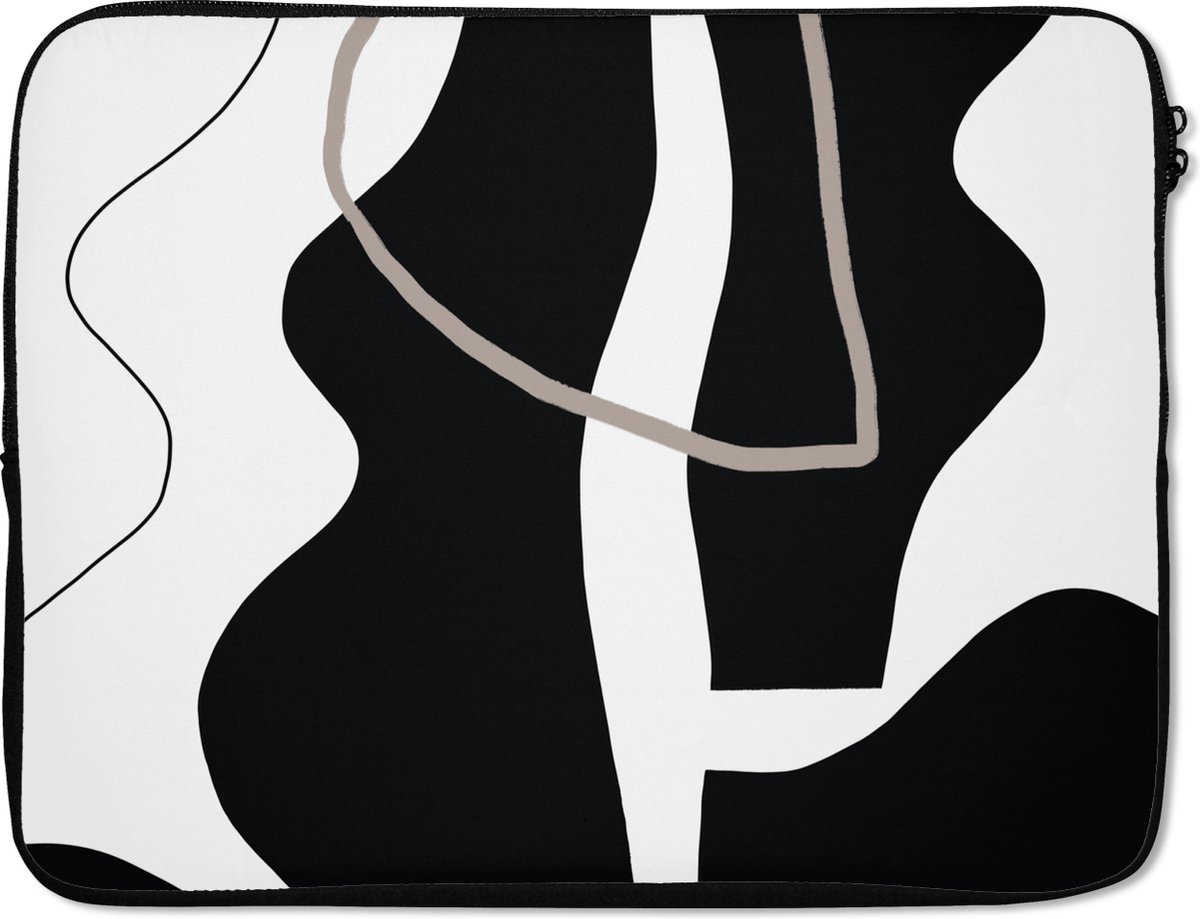 Laptophoes - Design - Abstract - Minimalisme - Laptop - Laptop case - Laptop sleeve - 17 Inch