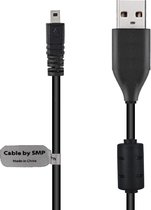 One One 1,5m 8 Pin USB kabel AV / datakabel met ontstoringsfilter. Oplaadkabel (check functie) geschikt voor o.a.