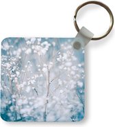 Sleutelhanger - Uitdeelcadeautjes - Takken - Sneeuw - Winter - Natuur - Botanisch - Plastic