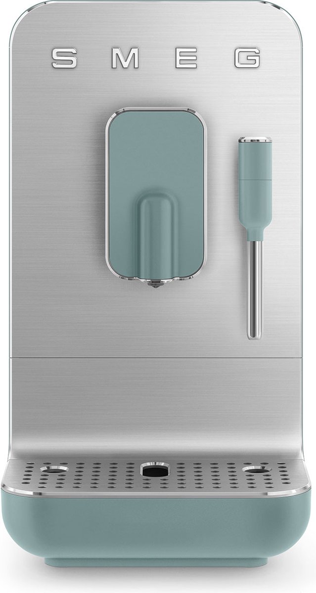 SMEG Espressomachine BCC02EGMEU Emerald Green - Volautomatisch - Melkopschuimer