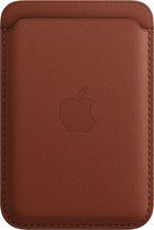 Originele Apple Leather Wallet MagSafe Kaarthouder/Portemonnee Brown