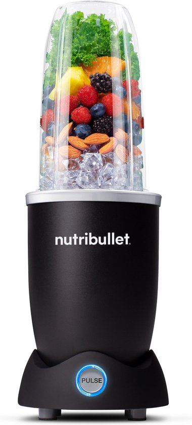 Nutribullet Pro+ Pulse - Blender - Smoothie Maker - Pulse Functie - 2 To-Go Bekers - Automatische Uitschakeling - 1200 Watt - Zwart