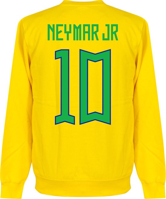 Chandail Brazil Neymar JR 10 - Jaune - Enfants - 116