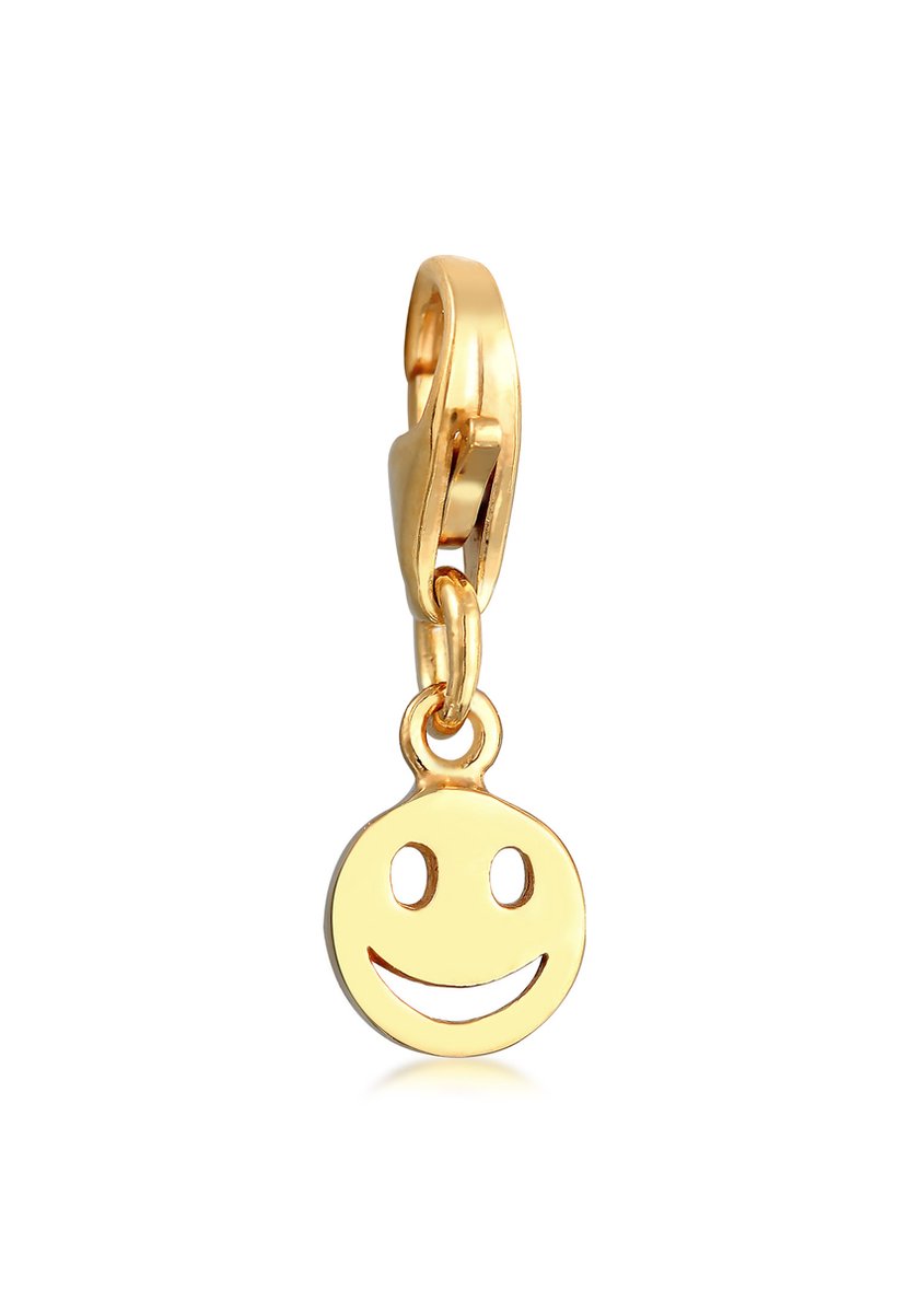 Nenalina - Bedel - Hanger Basic met Happy Face in 925 Sterling Zilver - Dames