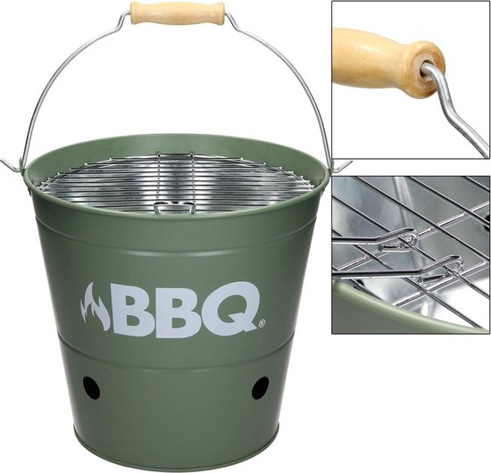 ECD Germany - Grillschaal met grillrooster en draaggreep Rocky van ECD Germany — afbeelding 5