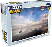 Puzzel Zeilboot op het stille water van de zee - Legpuzzel - Puzzel 1000 stukjes volwassenen