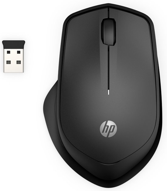 HP 280M - Draadloze Muis - Extra stil - Ergonomisch - Zwart