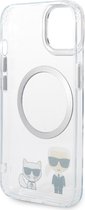 Coque arrière pour iPhone 14 Plus - Karl Lagerfeld - Solid Transparent - TPU (Souple)