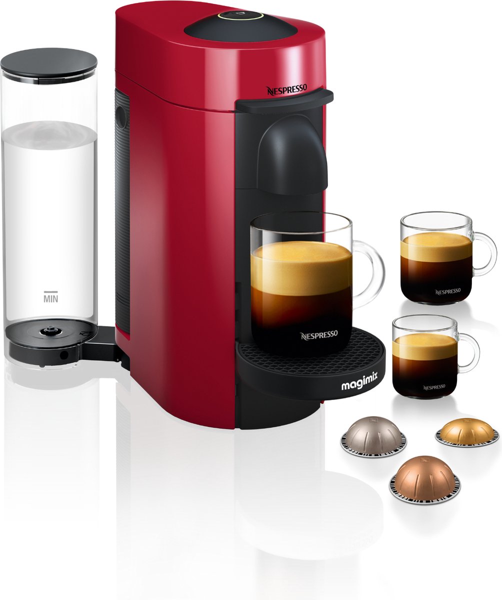 MAGIMIX Vertuo Plus Rood