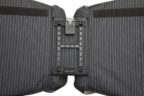 New Looxs Joli Double Nomi Dubbele Fietstas MIK - 37 liter - Zwart van New Looxs — afbeelding 2
