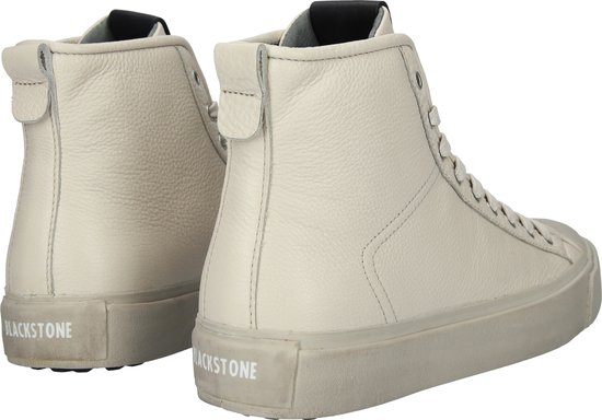 Blackstone WG64 OFF WHITE - HIGH SNEAKER - Man - Beige - Maat: 43 | bol.com