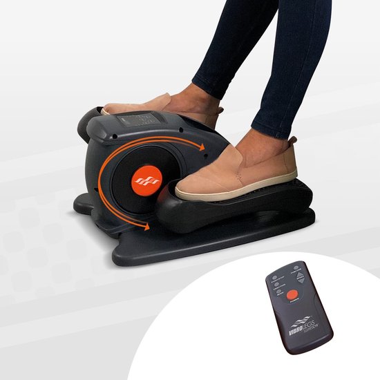 Mediashop Vibro-Legs Elliptical - Mini hometrainer - gemotoriseerde elliptische trainer voor meer beweging tijdens het zitten - pedaaltrainer voor thuiskantoor en vrije tijd