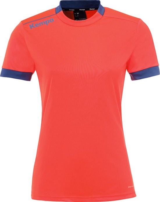 Kempa Player Shirt Dames - sportshirts - rood/grijs - Vrouwen