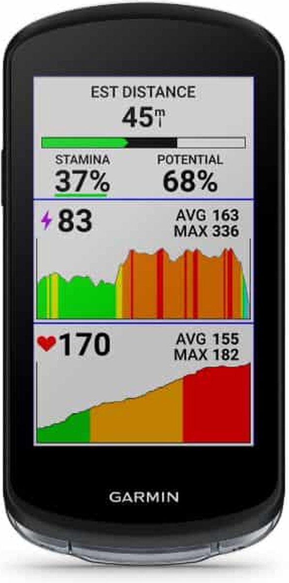 Garmin Edge 1040 Fietscomputer - GPS Fietscomputer - Touchscreen - Multi-Band GPS - Europa Kaarten - Tot 30 Uur Batterij thumbnail 8