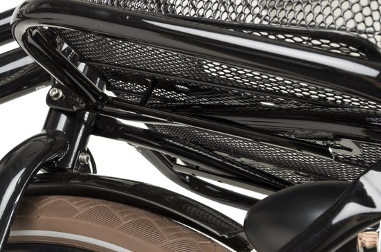 Fastrider Olav Porte-vélos Avant - Zwart - 27 L - Montage fixe - Métal