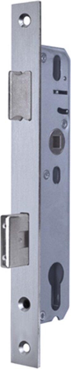 Mauer Smaldeurslot - doornmaat 25mm - 560g - D+N Cilinder - PC92 - RVS
