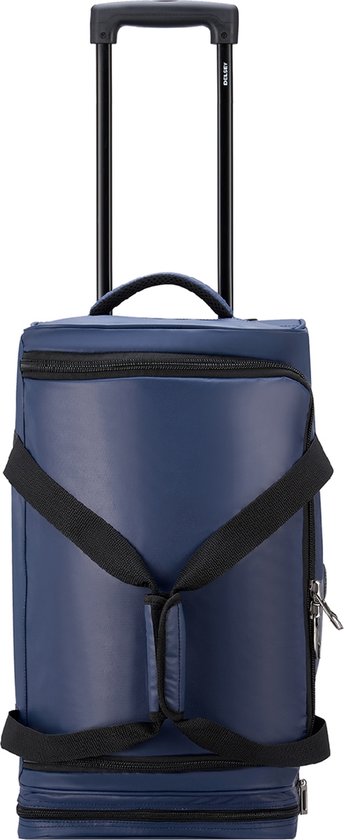 Zeemeeuw parachute violist Delsey Handbagage zachte koffer / Trolley / Reiskoffer - Raspail - 32 cm -  Blauw | bol.com